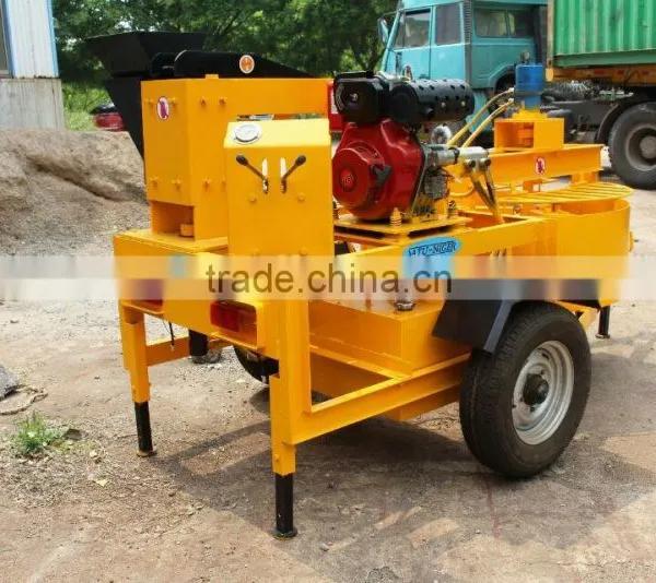 Easy Operation Small Scale Hydraulic Brick Machine Clay Interlocking Brick Machine Price in Ghana photo-3