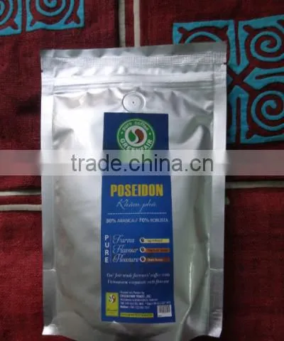 Coffee GreenFair POSEIDON 30% Arabica/70% Robusta With Fairtrade Certification (250gr)