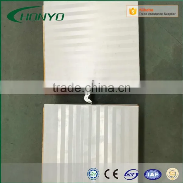 Professional Steel Sheet Fireproof Fire Resistant Modular Cold Room PU Polyurethane Sandwich Panels With CamLock photo-5