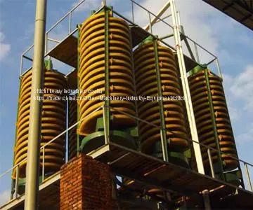 Высококачественный и высокоэффективный золотодобывающий золотой спиральный желоб