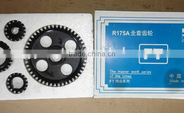 R175A Set of Gears for Single Cylinder Diesel Engine Agriculture Tractor photo-3