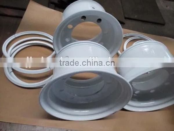 White Otr 3pc Tubelss Rim 8.0-15 photo-6