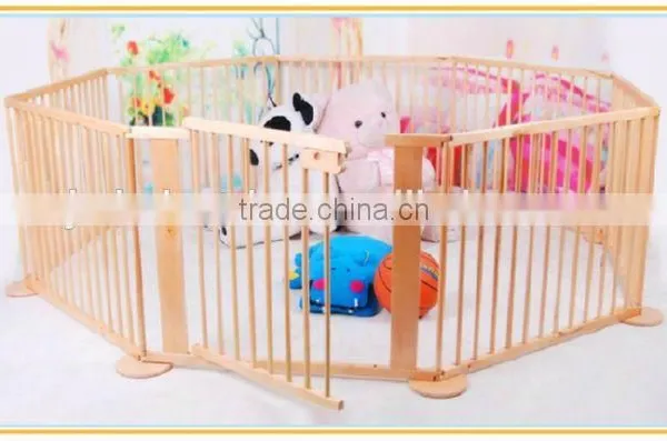 2015 Baby Play Yard /new European Wooden Baby Playpen photo-4