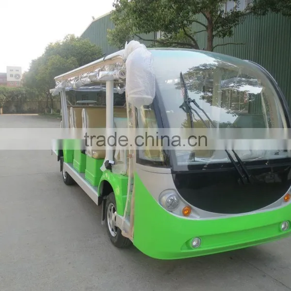 14 Seat Sightseeing Electric Mini Bus photo-6