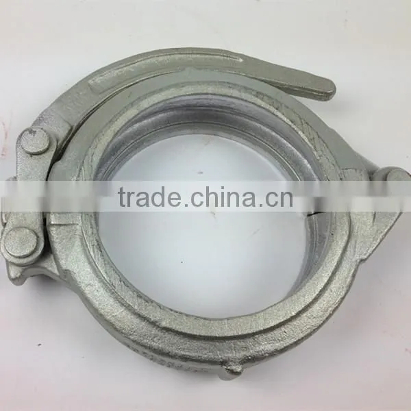 High Quality Pipe Clamp Fittings Forging Concrete Pump Pipe / Rubber Hose Clamp China Supplier photo-4