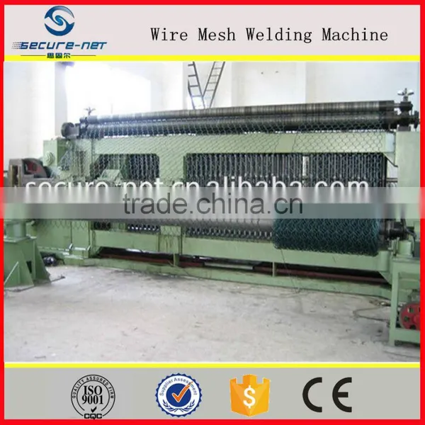 2016 Best price hexagonal gabion wire mesh machine
