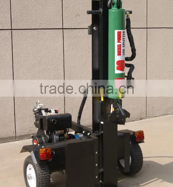 Diesel Log Splitter With Electrical Start Log Split Machine Made in China photo-6