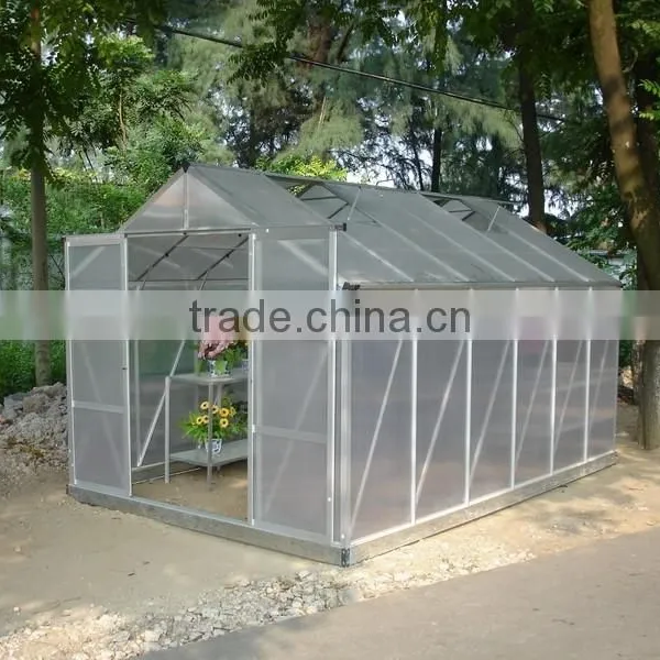 6mm PC Sheet Garden Greenhouse With Strong Aluminium Frame photo-2