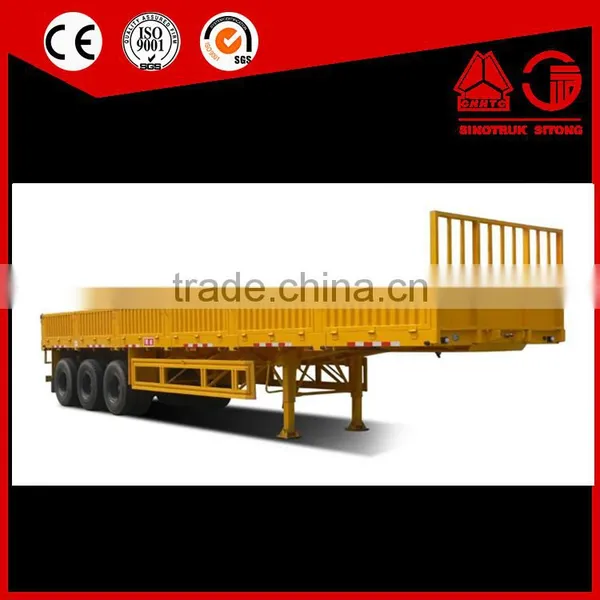 Heavy Duty Truck Side Wall Semi Trailer for Online Shopping photo-2