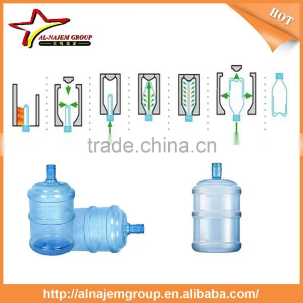 5 Gallon PET Bottle Semi Automatic Blowing Machine