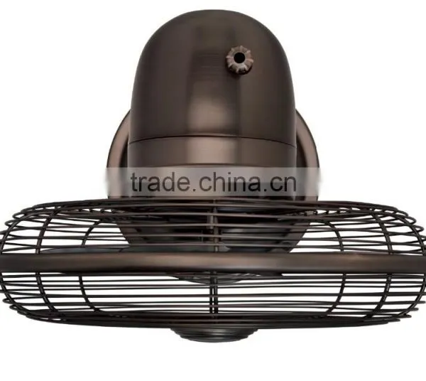 12" Metal Fan, Brushed Nickel Finish (Table Fan, Portable Fan) photo-3