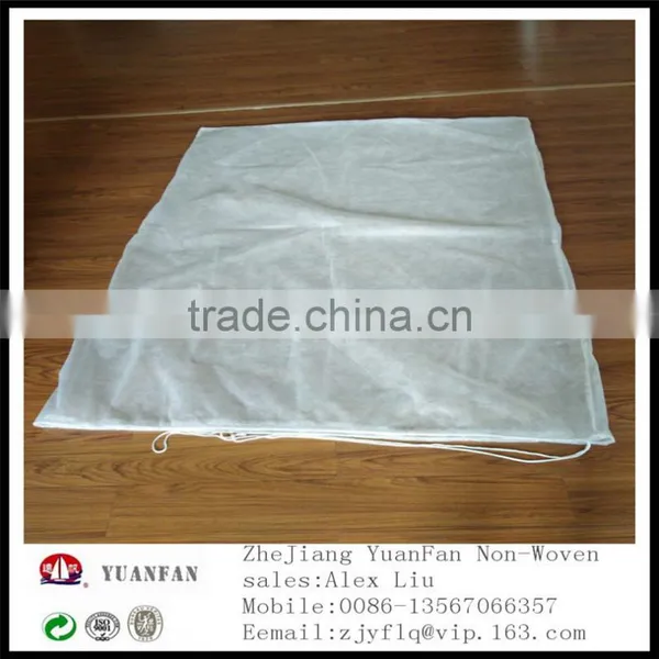 30gsm 80cm*100cm 60cm*80cm 120cm*180cm Non-woven Plant Cover Have the Rope photo-2