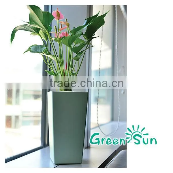 Transparent Plastic Orchid Pot With Self Watering Planters photo-2