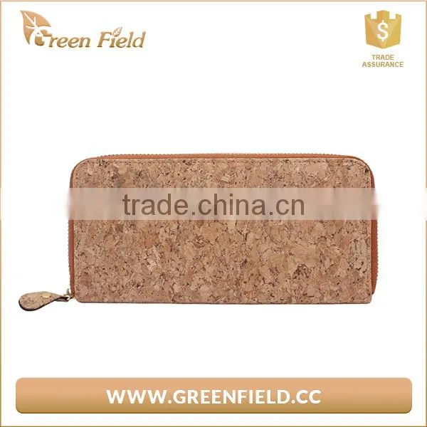 New Design Women Cork Wood Wallet Eco-friendly Cork Wallet for Ladies photo-3