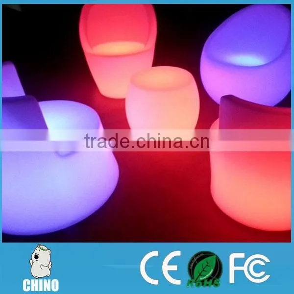 Battery Operated Glowing Led Bar Safa Seat photo-3