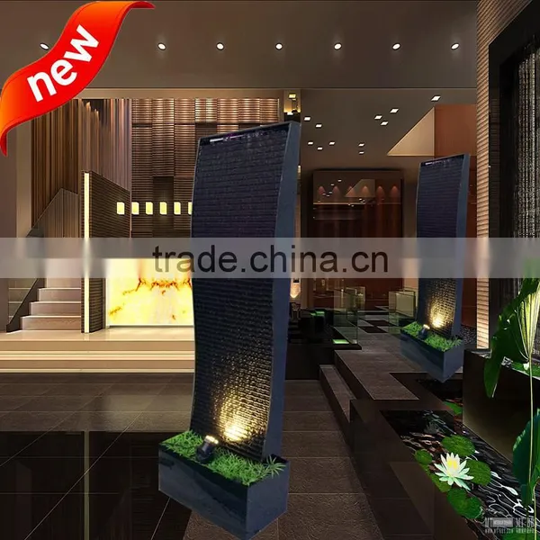 Beautiful Garden Design Home Outdoor Waterfall Wall photo-2