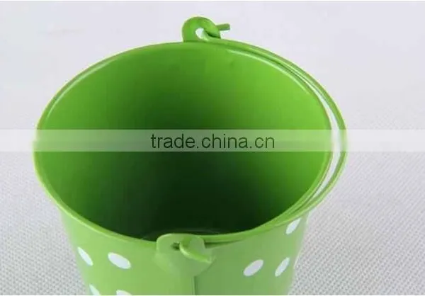 High Quality Chinese Factory New Style Garden Bucket for Kids With Dot Printing photo-4