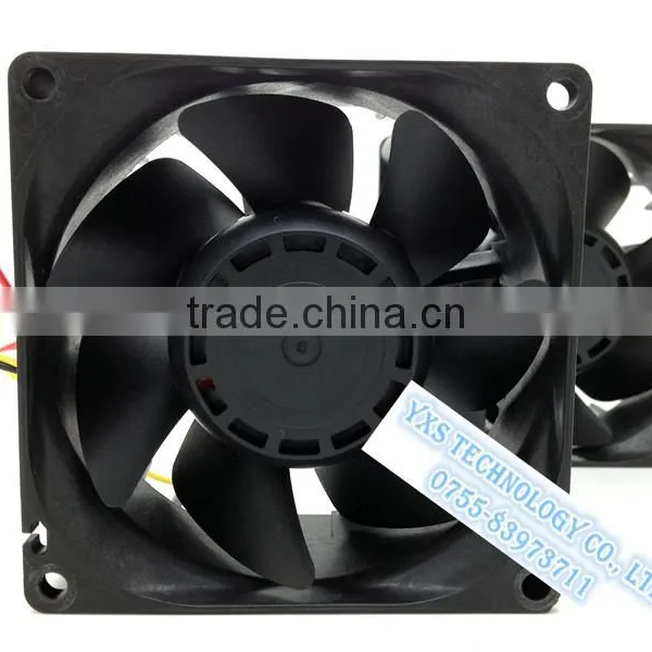 8038 8 cm 9 G0824h1d03 Double Frequency Conversion Fan 24 v 0.42 A Ball photo-3