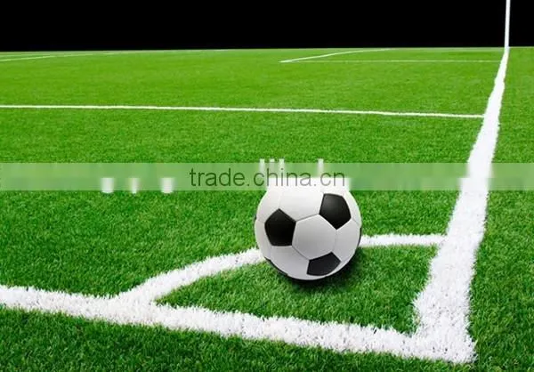 50mm Bi-color High Quality Artificial Football Lawn photo-4