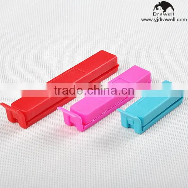 MC-0264 Home Kitchen Colorful Food Plastic Bag Clamps photo-2