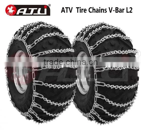 ATLI V-Bar 4-links-spacing Ladder ATV Tire Chain photo-2