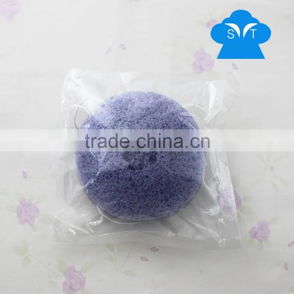 Factory Price Original Material Konjac Puff Cosmetic Sponge With Soap for Face Cleansing photo-6