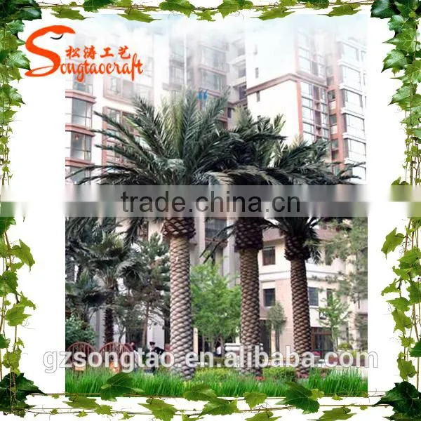 Songtao Wholesale Artificial Date Palm Tree Customized Fake Date Palm Tree Fiberglass Artificial Date Palm Tree photo-4