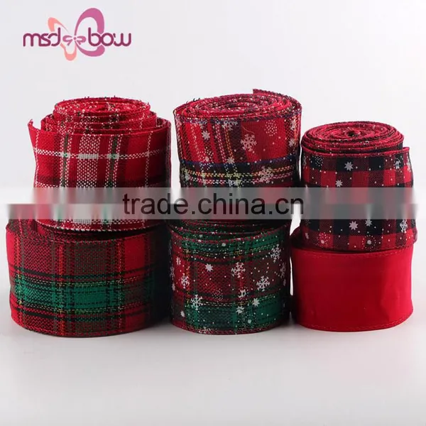 3 Inch Grosgrain Celebrate it Ribbon Cartoon Printed Christmas Decoration Ribbon photo-6