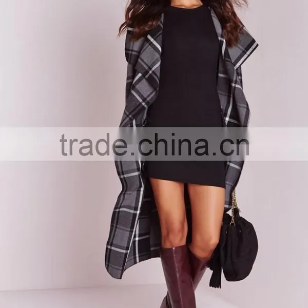 Ladies Fancy Printed Longline Waterfall Winter Coats photo-2