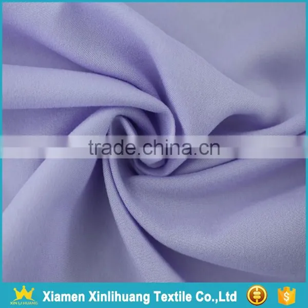 Soft Feeling Plain 100 Polyester Microfiber Peach Skin Fabric for Shorts photo-3