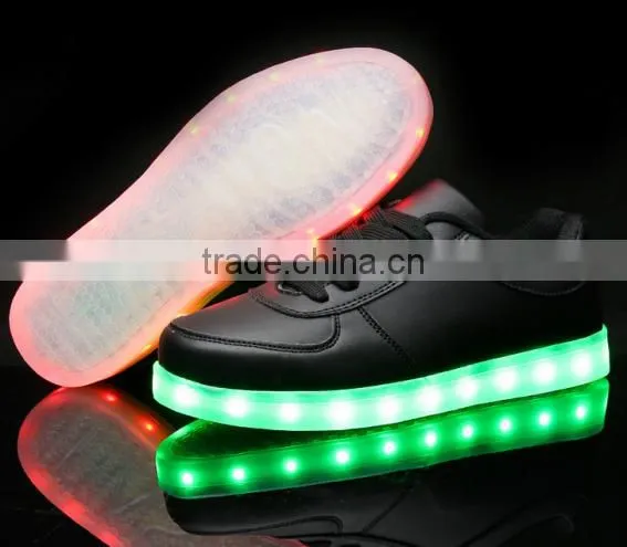 Adult Children Stock Price Cheap LED Light up Shoes photo-3