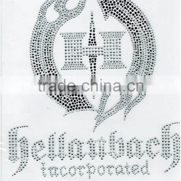 Custom All Kinds of Text and Patterns Hot Fix Rhinestone Made in China photo-2
