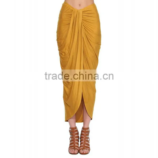 MGOO 2016 Fashion Design Women Magic Dancing Wrap Skirts Long Maxi Pleated Skrits For Ladies 15146B206 photo-3