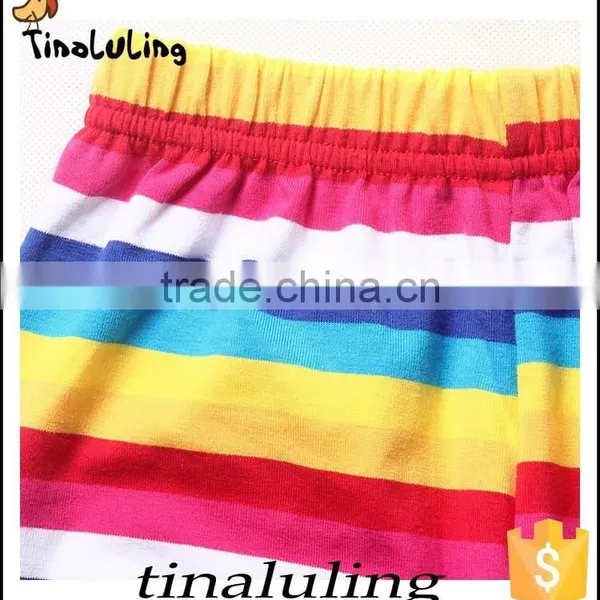 New Arrival Baby Girls Rainbow Leggings Children Tights photo-3