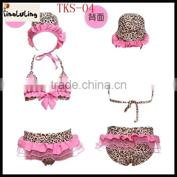 2015 New Kids Girls Swimwear Sportwear Child Clothes photo-3