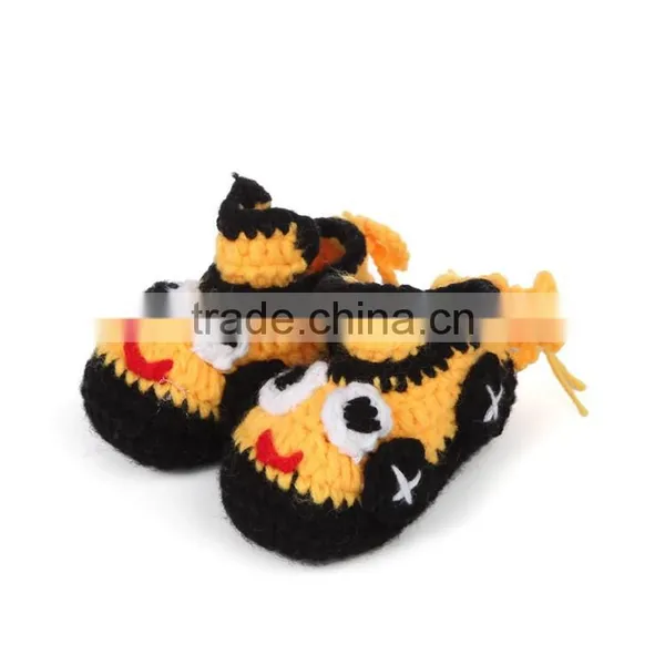 2015 Cartoon Cars Crochet Baby Booties Shoes photo-2