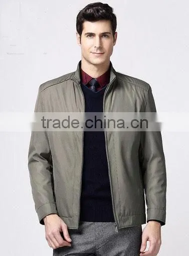 2017 Professional OEM High Quality Fashion Stand Collar Custom Men Jackets photo-3