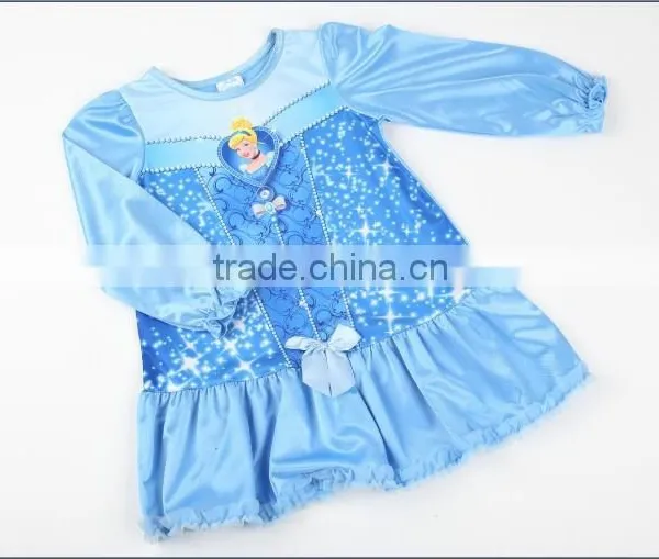 Children Sleepwear Baby Girl Dress photo-3