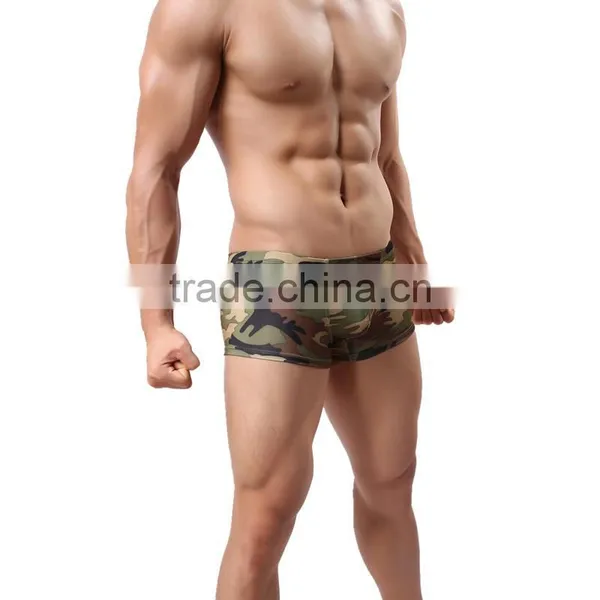 Hot Selling Men Shorts Underwear Military Camouflage Underpants Men Fashion Style Boxers photo-4