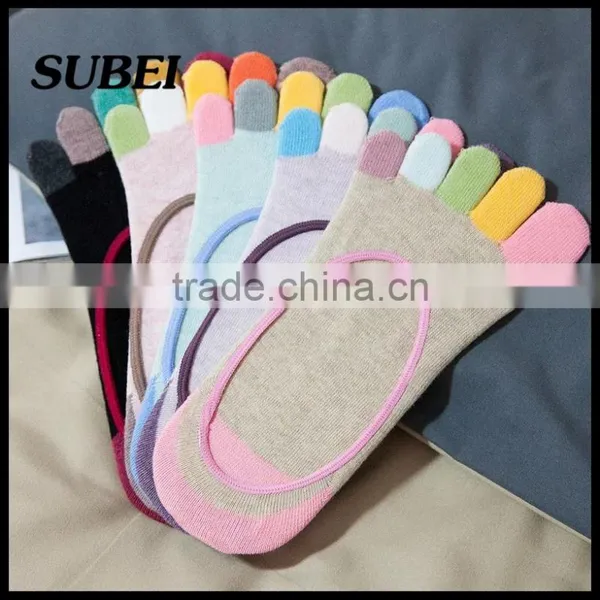 Short Toe Socks Toe Socks Ms. Cotton Invisible Hand Creative Cotton Socks photo-6