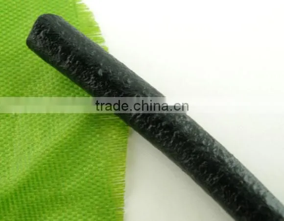 High Quality Black Round Real Leather Jewelry Cord 5mm photo-3
