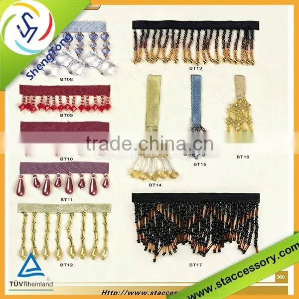 New Products Rhinestone Beaded Chain Trim Bling Bling Decorative Rhinestone Trim photo-2