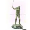 Bronze Golf Man