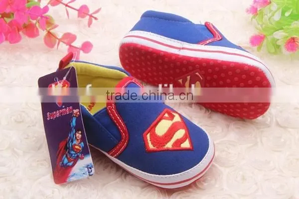 Cartoon Superman Batman Tigger Baby Shoes photo-4