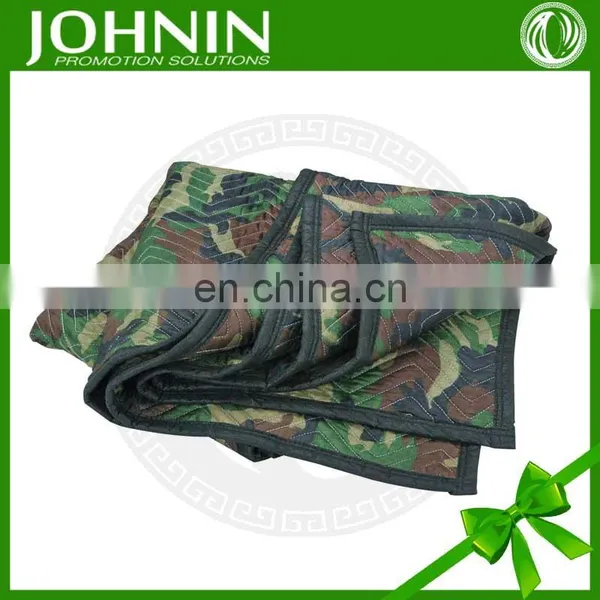 Soft and Comfortable Fleece Green Camouflage Blanket photo-5