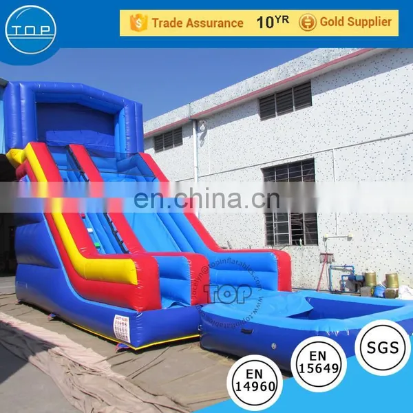 TOP INFLATABLES Hot Selling Banzai Typhoon Twist Tobo Gay Cartoon Inflatable Slide Water photo-2