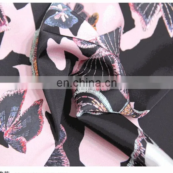 Wholesale Custom-Made Printed 60*60 90*88 Rayon Plain Fabric For Garment photo-3