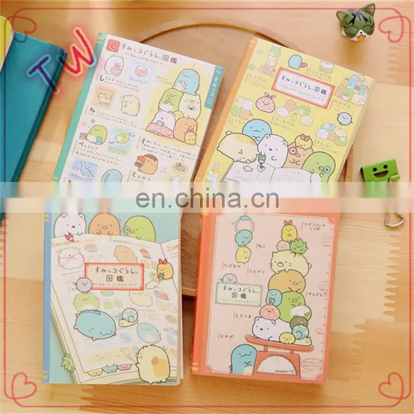 Import School Stationery Professional Custom High Quality Colorful Paper Printed Cartoon Letter Shaped Sticky Notes for Kids