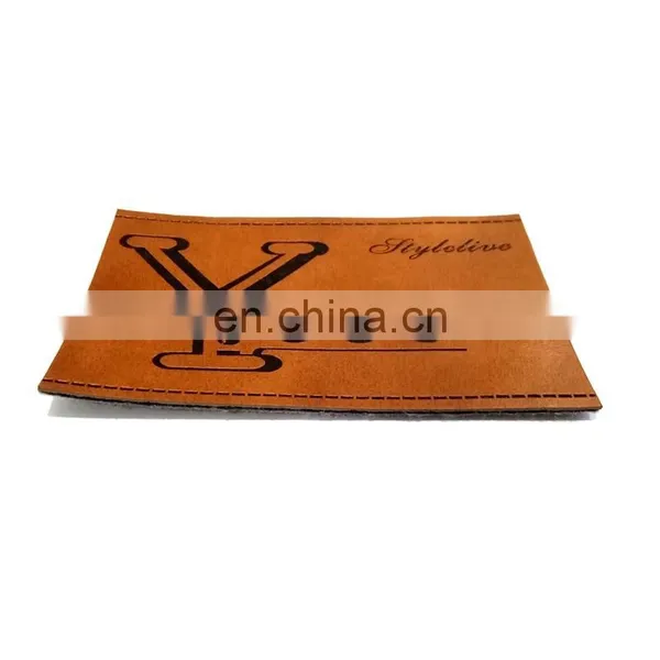 Leather Patches, Leather Labels With Customized Jeans Leather Patch Labels photo-3