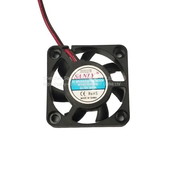 Mini fan small brushless axial computer pc case cooling fan